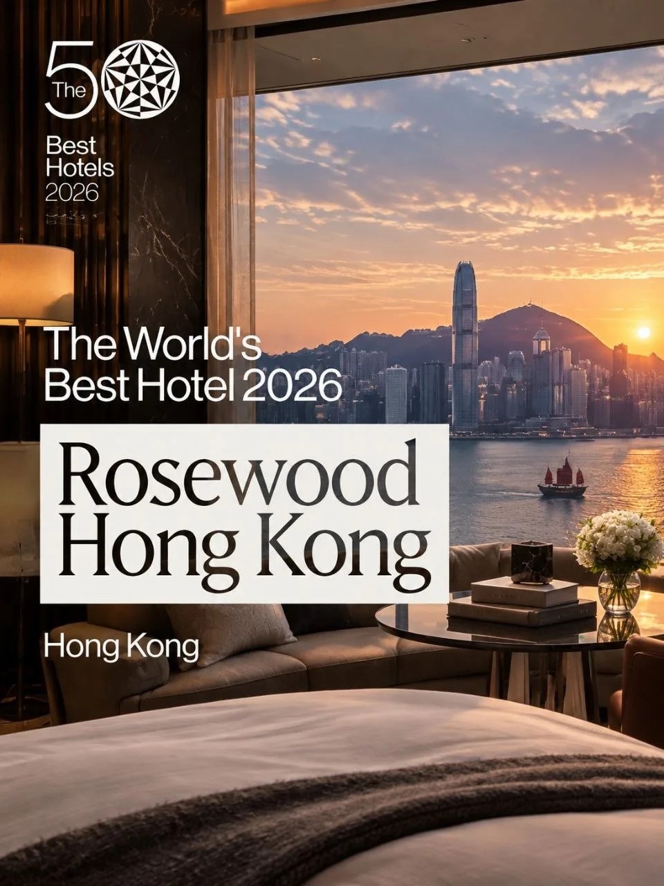 Лучший отель мира по версии The World's 50 Best Hotels снова в Гонконге